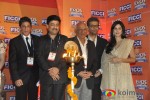 Shahrukh, Katrina and Karan Johar At FICCI FRAMES
