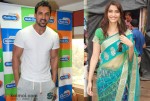 John Abraham is just about warming up for his release while Sonam Kapoor turns on the heat!