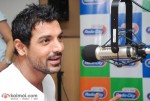 The handsome actor John Abraham was promoting his film ‘Aashayein’ on the radio station.