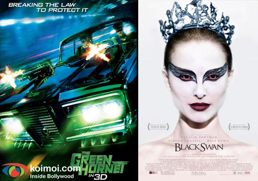 The Green Hornet Movie Poster, Black Swan Movie Poster