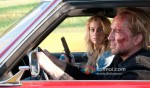 Nicolas Cage, Amber Heard (Drive Angry Movie Stills)