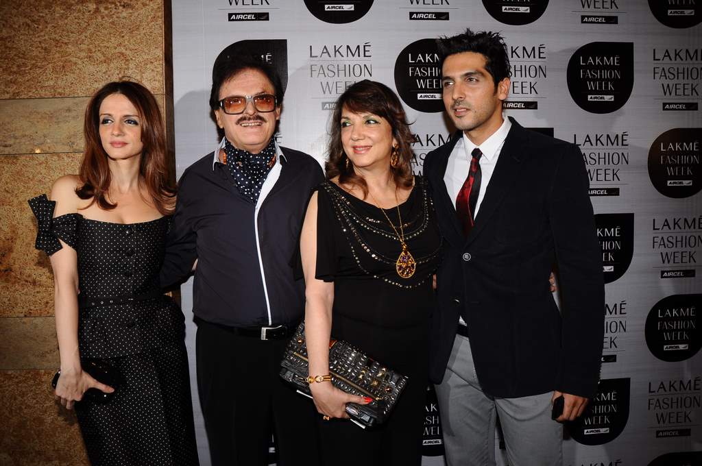 Suzanne Roshan Sanjay Khan Zarine Khan Zayed Khan Koimoi