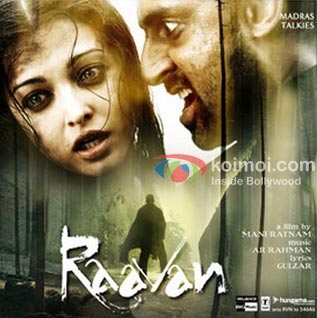Aishwarya Rai, Abhishek Bachchan (Raavan Movie Poster)