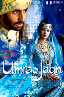 Abhishek Bachchan, Aishwarya Rai (Umrao Jaan Movie Poster)
