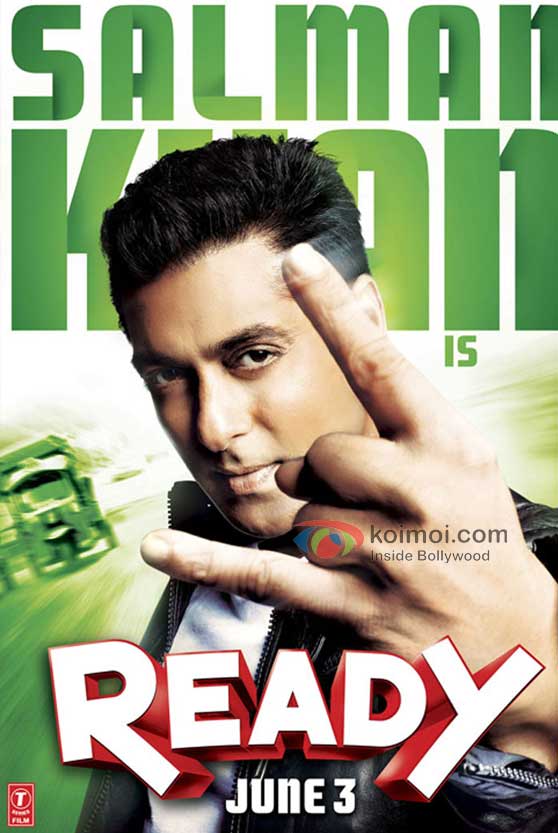 Salman Khan Annoyed With Tiff Over Ready (Salman Khan Ready Movie Poster)