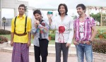 Jaaved Jaafery, Arshad Warsi, Riteish Deshmukh, Ashish Chowdhry (Double Dhamaal Movie Stills)