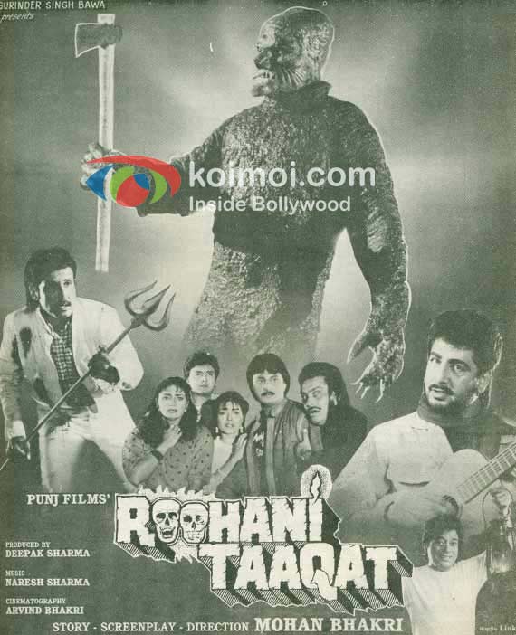 8 Classic Bollywood Horror Movie Posters (Roohani Taaqat Movie Poster)