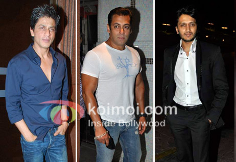 Shah Rukh Khan,Salman Khan, Ritesh Deshmukh Bollywood Filmictionary Initialwala Hero