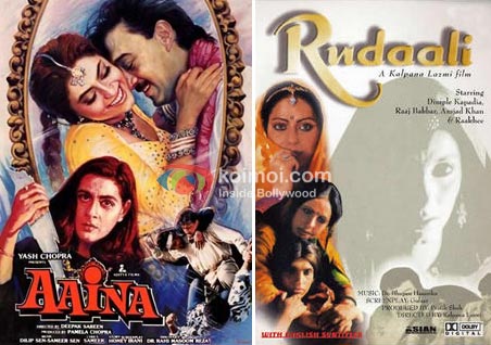 Aaina Movie Poster, Rudaali Movie Poster