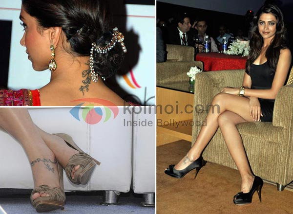Deepika Padukone Bollywood Best Inked Stars
