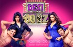 Akshay Kumar, Chitrangda Singh, Deepika Padukone John Abhraham (Desi Boyz Movie poster)