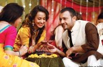 Tisca Chopra, Auritra Ghosh, Satyadeep Misra (Love Breakups Zindagi Movie Stills)