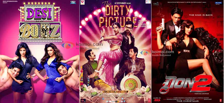Desi Boyz Poster, The Dirty Picture Poster, Don 2 Poster