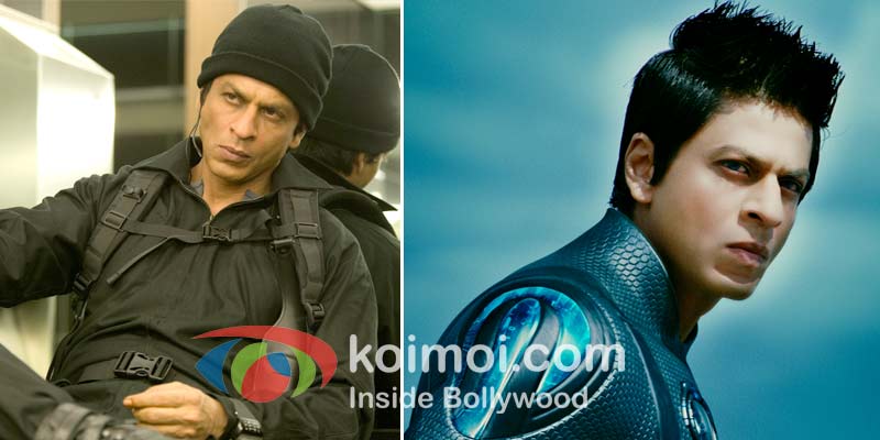 Shah Rukh Khan In Don 2 and Ra.One