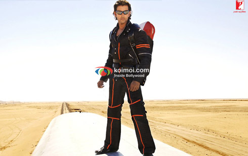 Hrithik Roshan in a still from Dhoom 2