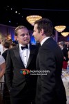 Leonardo DiCaprio At Golden Globe 2012 On Stage