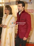 Neetu Singh-Kapoor, Ranbir Kapoor At Colors Screen Awards