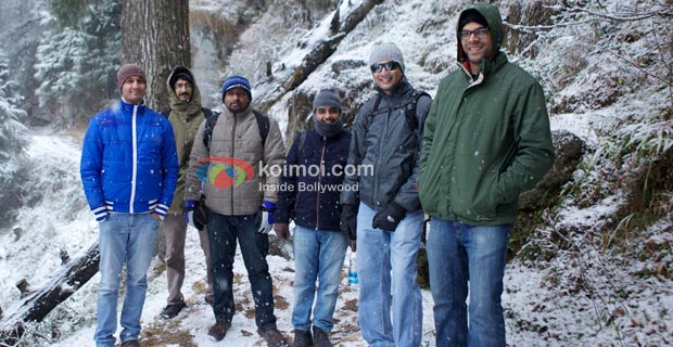 The Lootera team were stranded in Dalhousie due to heavy snowfall.