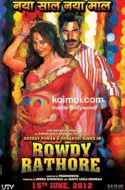 Akshay Kumar And Sonakshi Sinha In Rowdy Rathore
