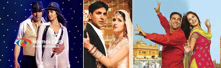 Akshay Kumar, Katrina Kaif In Tees Maar Khan, Humko Deewana Kar Gaye And Namastey London