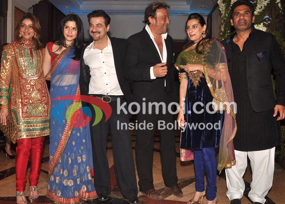Sanjay Kapoor, Jackie Shroff, Manna Shetty & Sunil Shetty