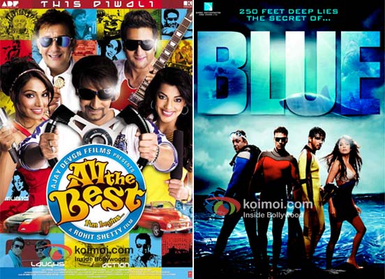 All The Best and Blue Movie Poster