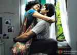 Gul Panag and Purab Kohli in each others' arms in Fatso Movie Stills