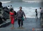 Gul Panag and Ranvir Shorey near the beach in Fatso Movie Stills