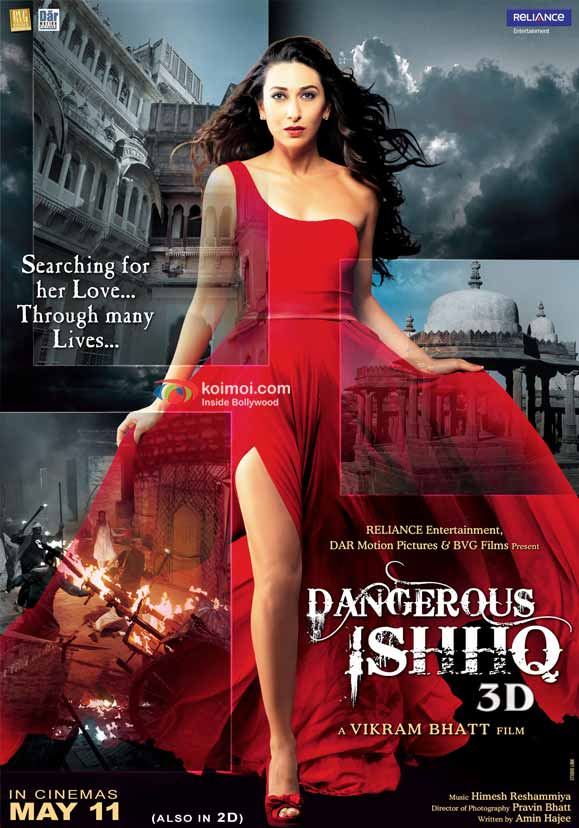 Karisma Kapoor In Dangerous Ishhq Movie Poster