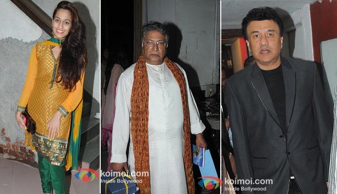 Shweta Pandit, Vikram Ghokale, Anu Malik At Dinanath Mangeshkar Awards