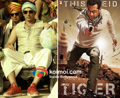 Akshay Kumar in Joker and Salman Khan in Ek Tha Tiger