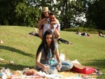 Deepika Padukone, Saif Ali Khan and Diana Penty having fun in garden in Cocktail Movie Stills