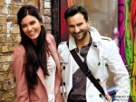 Diana Penty and Saif Ali Khan smiles in Cocktail Movie Stills