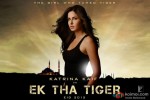 Katrina Kaif in Ek Tha Tiger Movie Poster Wallpaper