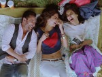 Saif Ali Khan, Deepika Padukone and Diana Penty share a few laughs in Cocktail Movie Stills