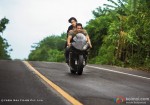 Salman Khan and Hot Katrina Kaif on a bike in Ek Tha Tiger Movie Stills