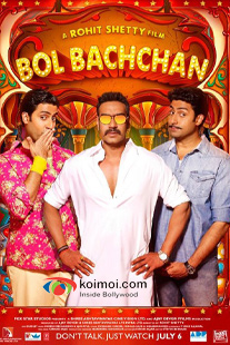Abhishek Bachchan, Ajay Devgan Bol Bachchan Movie Poster