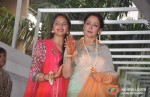 Ahana Deol, Hema Malini At Esha Deol's Mehendi Ceremony