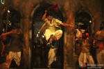 Akshay Kumar the Khiladi doing a stunt in Joker Movie Stills