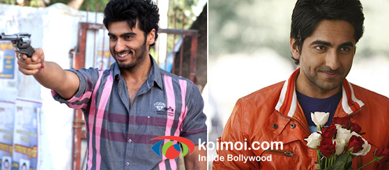 Arjun Kapoor in Ishaqzaade, Ayushmann in Vicky Donor