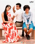 Ileana D'Cruz, Ranbir Kapoor and Priyanka Chopra strike a pose in Barfi! Movie Stills