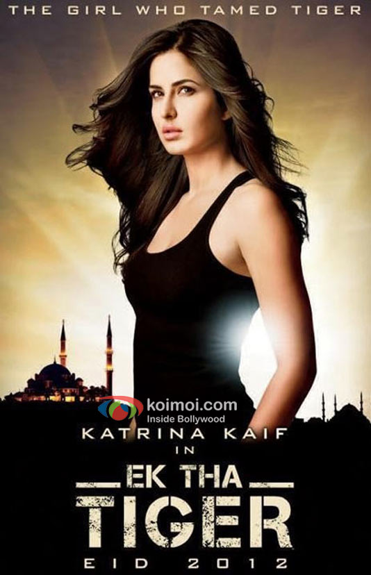 Katrina Kaif In Ek Tha Tiger Poster