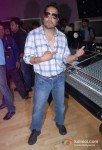 Mika Singh at the song recording of Himmatwala
