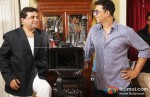 Paresh Rawal And Akshay Kumar on the sets of OMG Oh My God Movie Stills