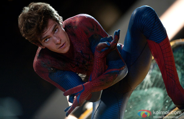 Andrew Garfield in The Amazing Spider-Man Movie Stills