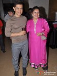 Aamir Khan at trade analyst Amod Mehra's Birthday