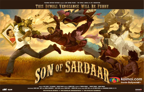 Ajay Devgan in Son Of Sardar Movie