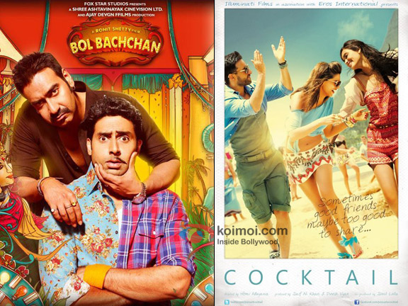 Bol Bachchan and Cocktail Movie Poster