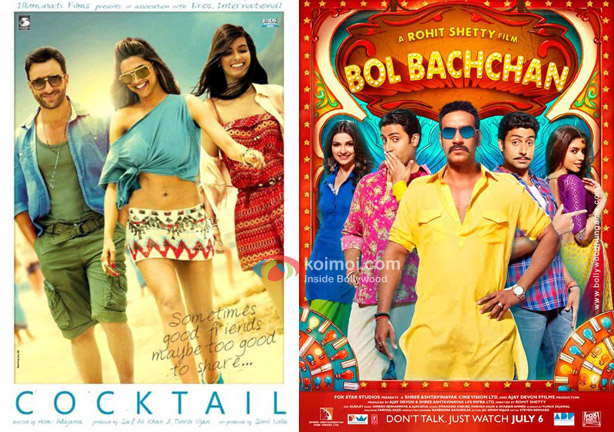 Cocktail and Bol Bachchan Movie Poster