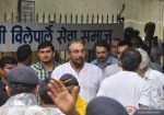 Kabir Bedi at Rajesh Khanna's Cremation at Vile Parle Mumbai